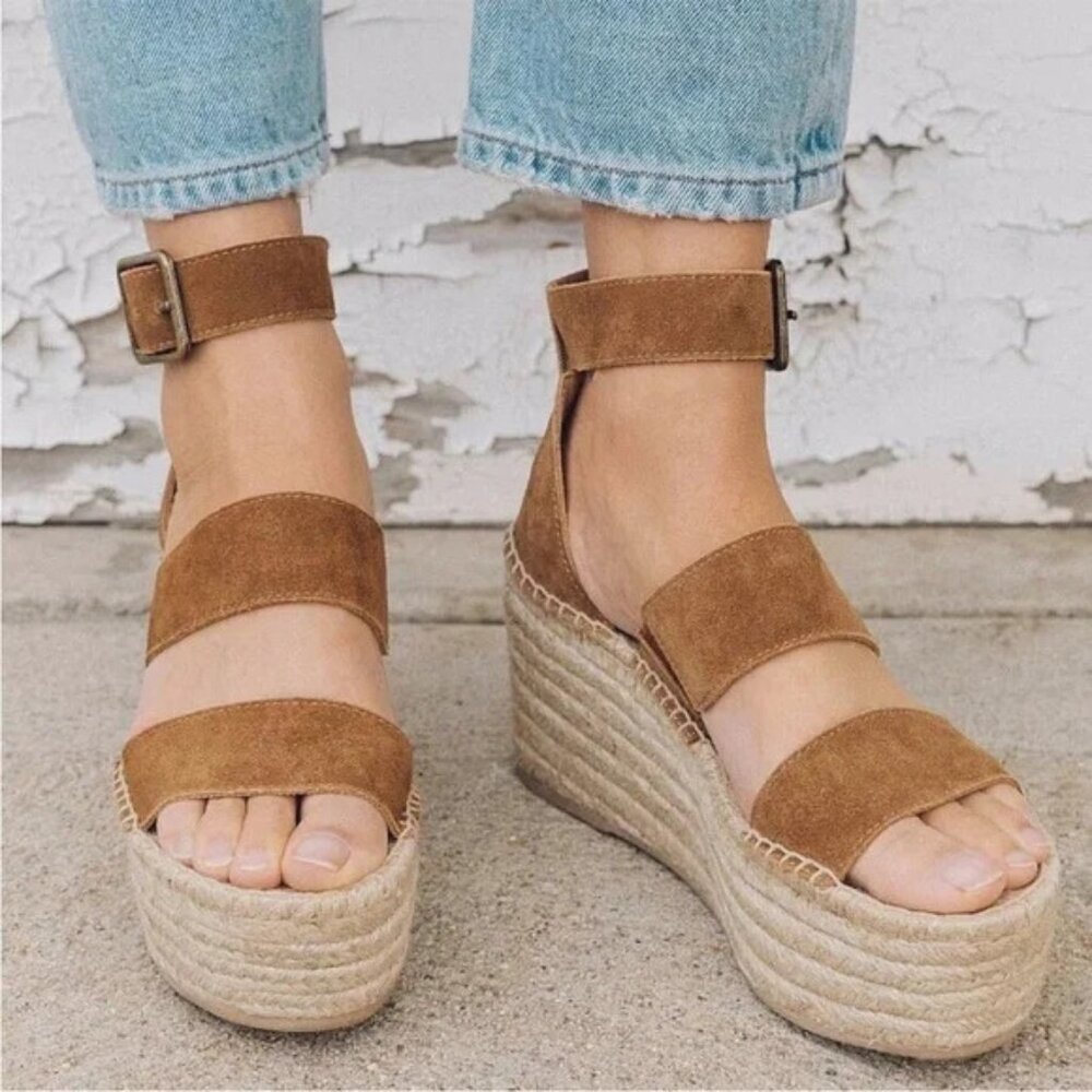 Soludos 7.5 Espadrille Wedges